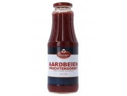 Sorbetsaus aardbei, fles 990 ml