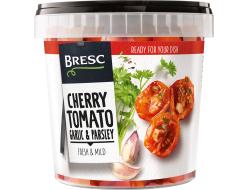 Cherry tomaten knoflook peterselie, pot 1,1 kg