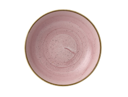 Coupe bord diep Stonecast Petal Pink Ø 248 mm, doos 12 stuks