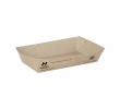 Notpla Snackbakjes A13, karton 15 x 7 x 3,5 cm bruin FSC, doosje 90 stuks