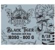 Bravour Essentials Black Tiger garnalen met kop 8/12 ASC, doosje 1 kg