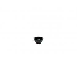 Schaal 6 3,5hg zwart melamine , doos 36 stuks