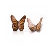Dobla Chocolade vlinder met print, doos 120 stuks