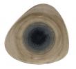 Churchill Triangle bord Stonecast Aqueous Bayou 265 mm, doos 12 stuks