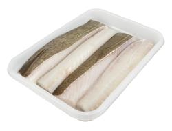 Kabeljauwhaas met vel 500 gr per stuk MSC, tray 4 stuks
