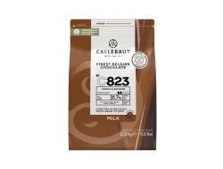 Melkchocolade callets 31,7% cacao, zak 2,5 kg