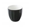 Coffeepoint Koffiekop stapelbaar zwart 180 ml, doos 6 stuks