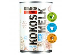Kokosnootmelk 8-9%, blik 400 ml