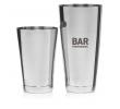 Barprofessional Boston shaker 0,8 ltr tweedelig rvs, per stuk