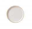 Churchill Walled Chefs bord Stonecast Barley White Ø 157 mm, doos 6 stuks
