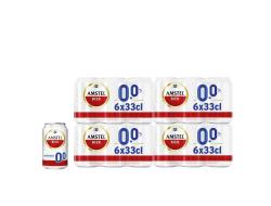 Pils 0,0% 33 cl per blik, tray 24 blikken.