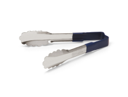 Serveertang blauw 15 cm, per stuk