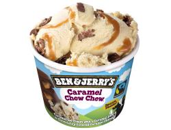 Caramel chew chew 100 ml per bakje, doos 12 bakjes.