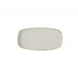 Churchill Oblong Walled bord Stonecast Barley White 300 x 154 mm, doos 6 stuks