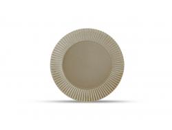 Bord plat 19,5 cm sage groen, doos 4 stuks