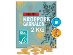 Kroepoek udang ASC, doos 2 kg