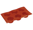 Paderno Bakmat muffin 1/3 GN Ø70x37 mm, per stuk