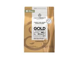 Callets karamel chocolade gold, zak 2,5 kg